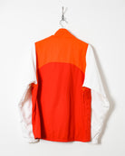 Orange Chemise Lacoste Windbreaker Jacket - Medium