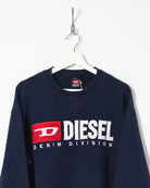 Navy Diesel Denim Division Sweatshirt - X-Large
