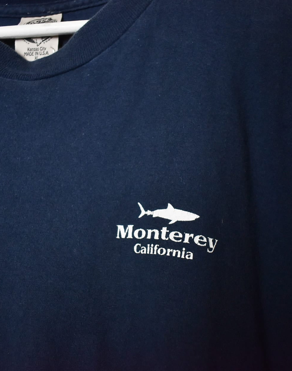 Navy Eagle Monterey California T-Shirt - X-Large