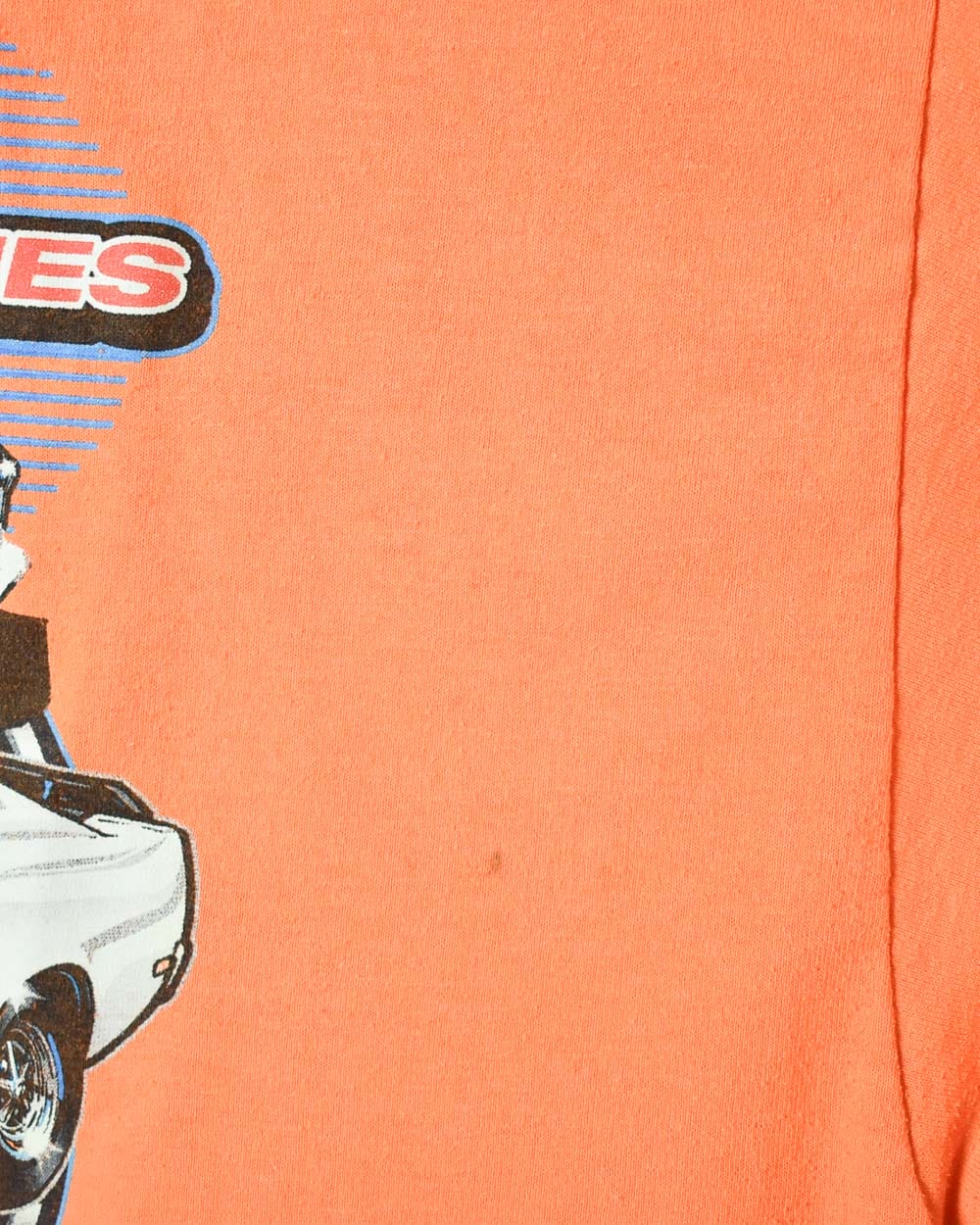 Orange Hemmings Muscle Machines T-Shirt - XX-Large