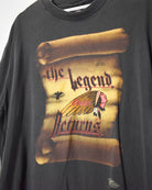 Black Indian Motorcycle The Legend Returns Graphic T-Shirt - X-Large