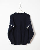 Navy Kickers Knitted Sweatshirt - Medium