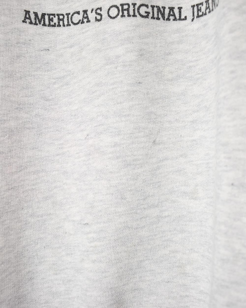 Stone Levi Strauss & Co America's Original Jeans Sweatshirt - Small