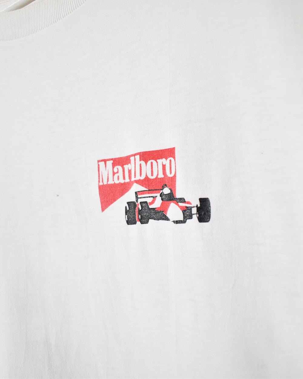 White Marlboro McLaren World Championship Team T-Shirt - Large
