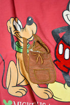 Red Disney Mickey's Mouse Varsity Coat - Small