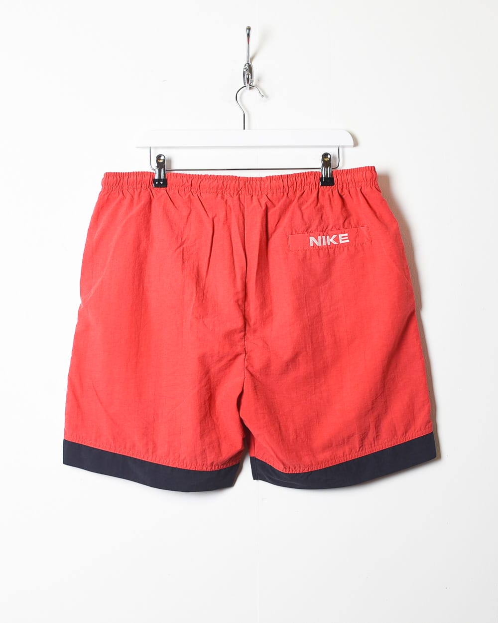 Red Nike Mesh Shorts - Large