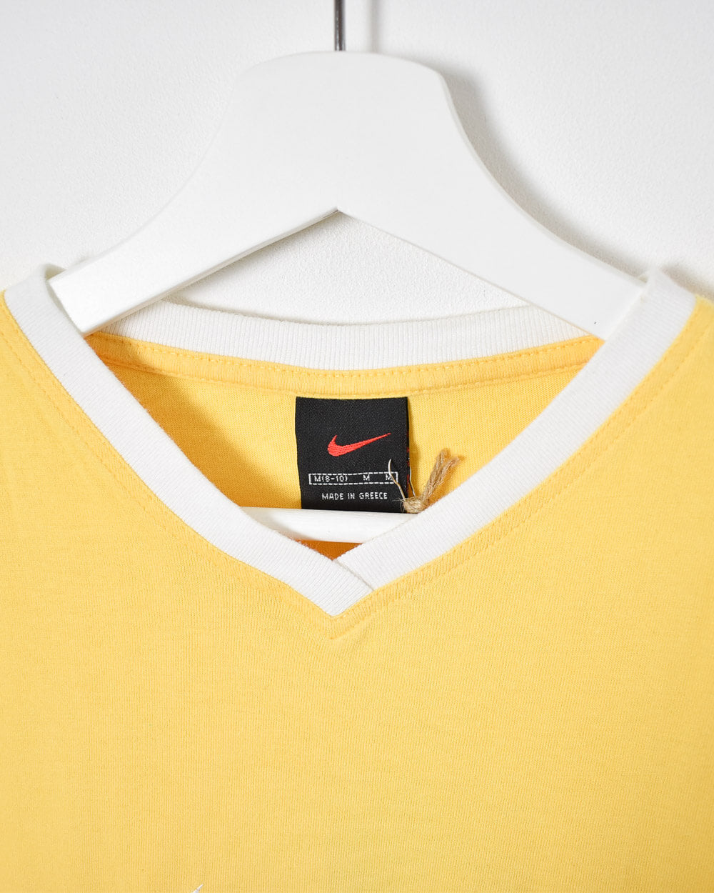 Yellow Nike Women's T-Shirt - Large 