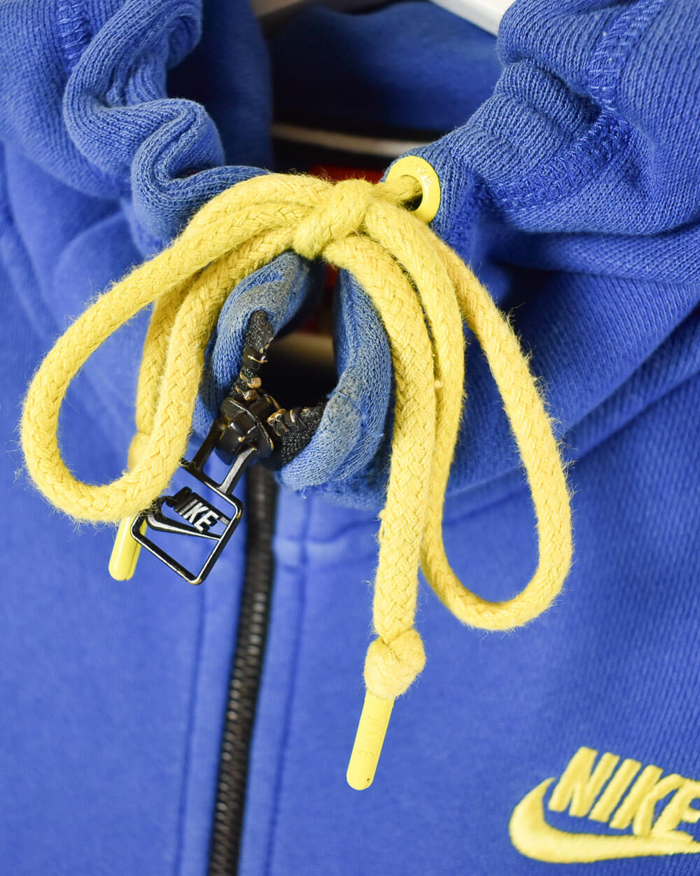 Blue Nike Zip-Through Hoodie - Small