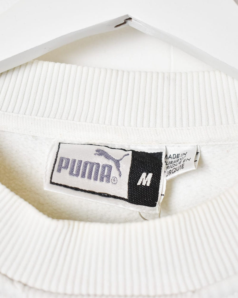 White Puma Sweatshirt - Medium