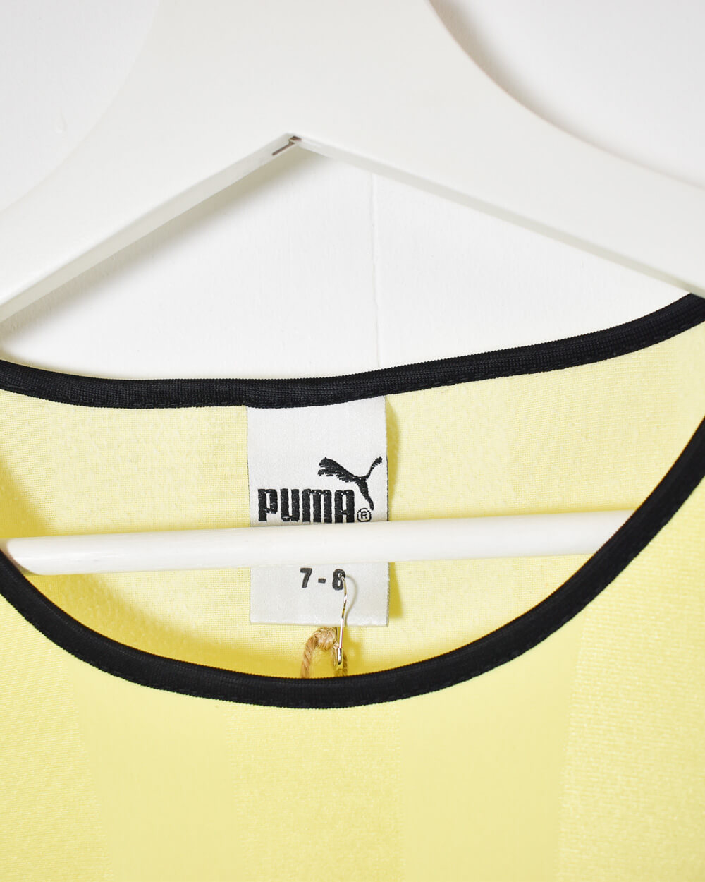 Yellow Puma T-Shirt - Medium