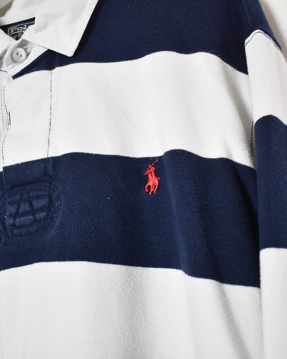 Navy Ralph Lauren Rugby Shirt - XX-Large