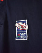Navy Tetley's Official England Rugby Polo Shirt - Large