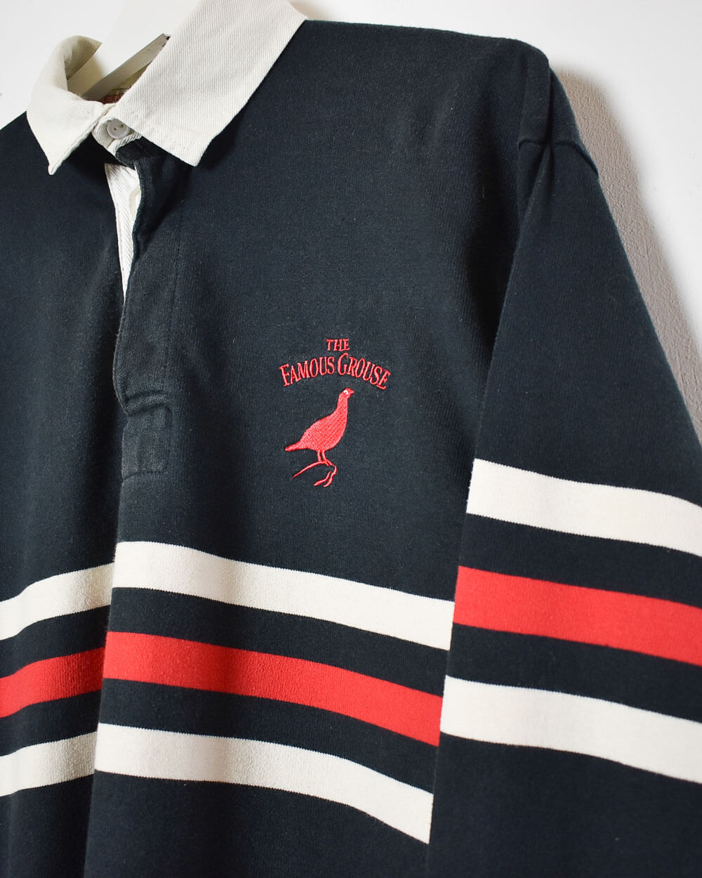 Black The Famous Grouse Rugby Shirt - Large