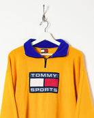 Yellow Tommy Sports 1/4 Zip Fleece - X-Large