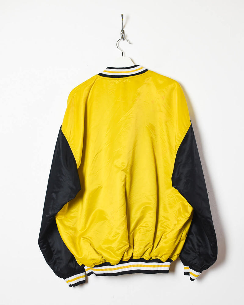 Vintage 00s Yellow Chicago Varsity Jacket - X-Large Nylon– Domno