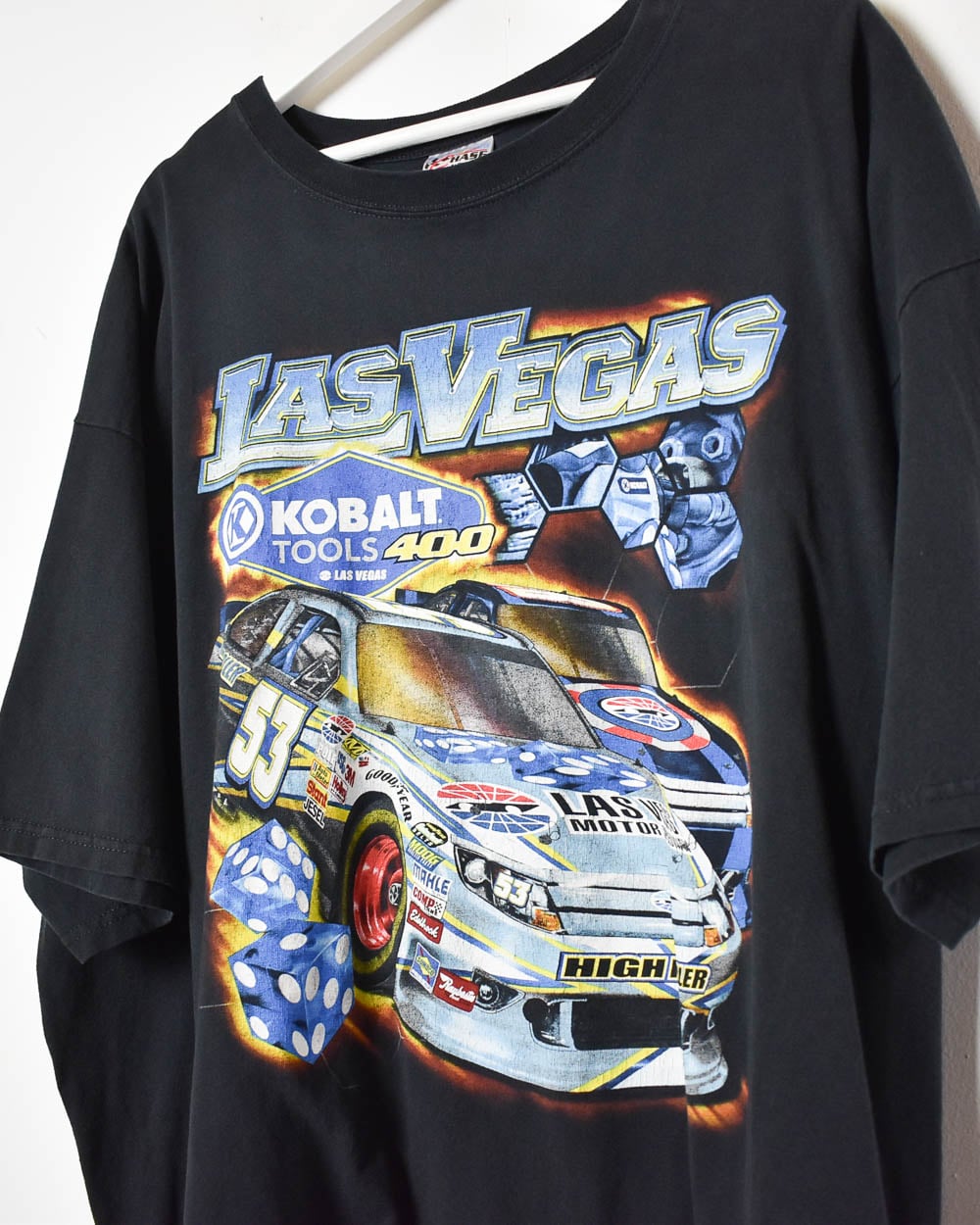 Black Chase Authentics Las Vegas 400 NASCAR Graphic T-Shirt - XX-Large