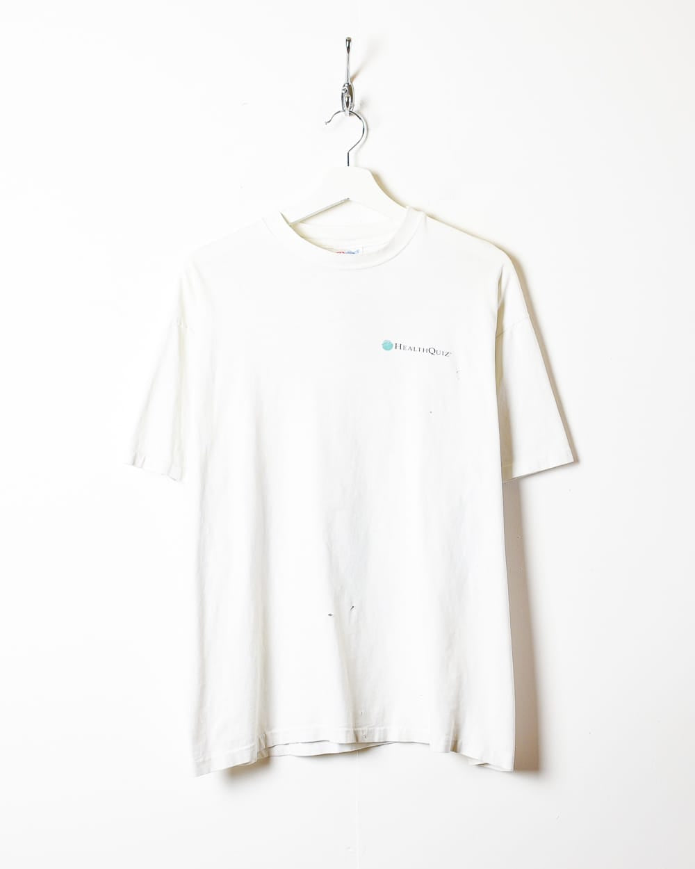 White Health Quiz Single Stitch T-Shirt - X-Large