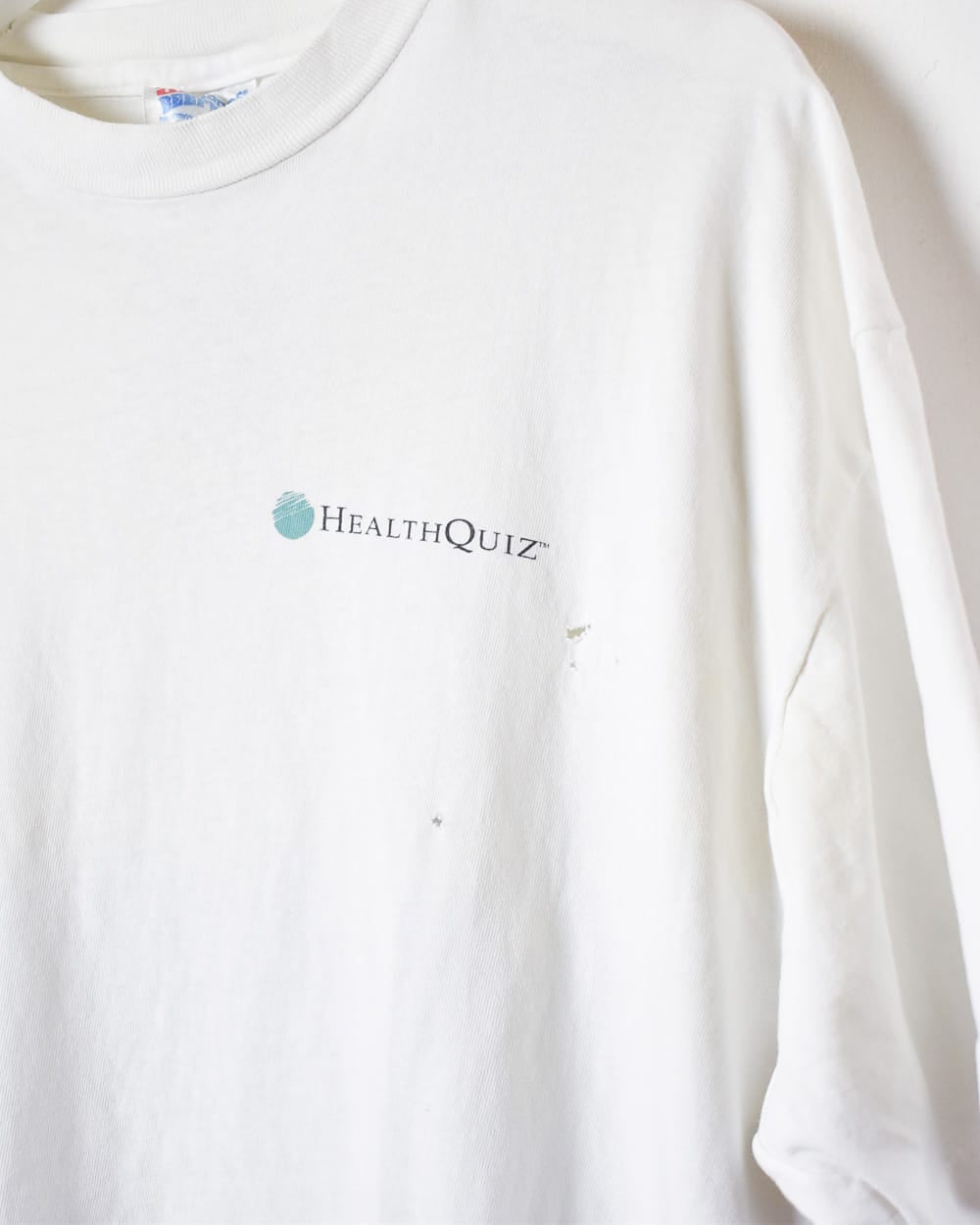 White Health Quiz Single Stitch T-Shirt - X-Large