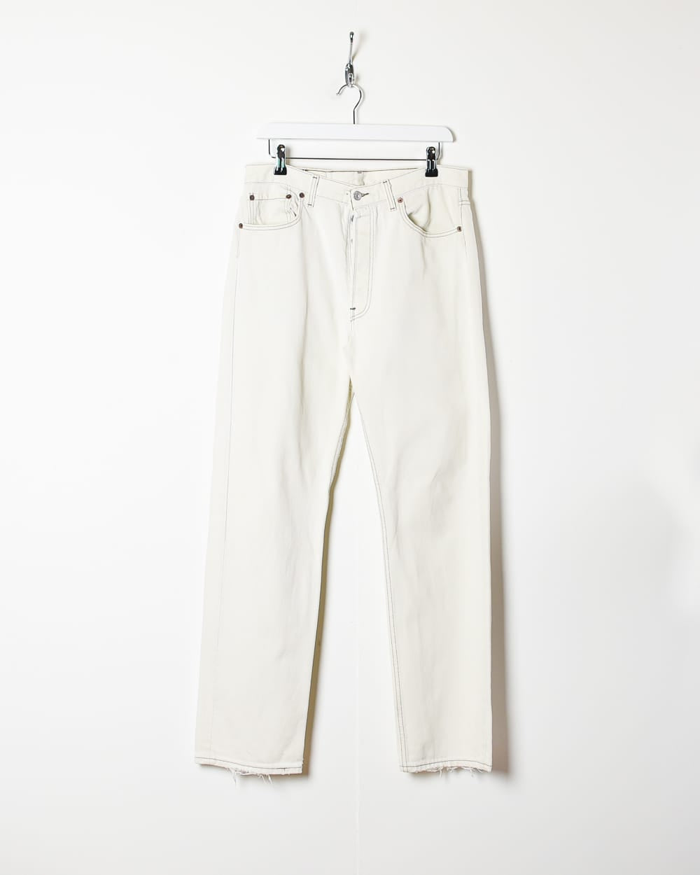 White Levi's USA 501 Jeans - W34 L32