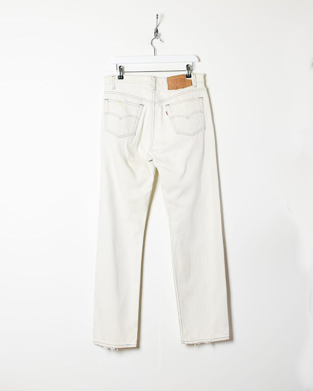 White Levi's USA 501 Jeans - W34 L32