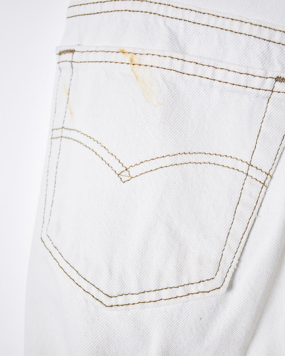 White Levi's USA 501 Jeans - W34 L32