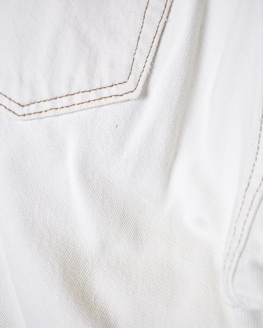 White Levi's USA 501 Jeans - W34 L32