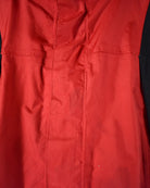 Red The North Face GORE-TEX Hooded Jacket - Large