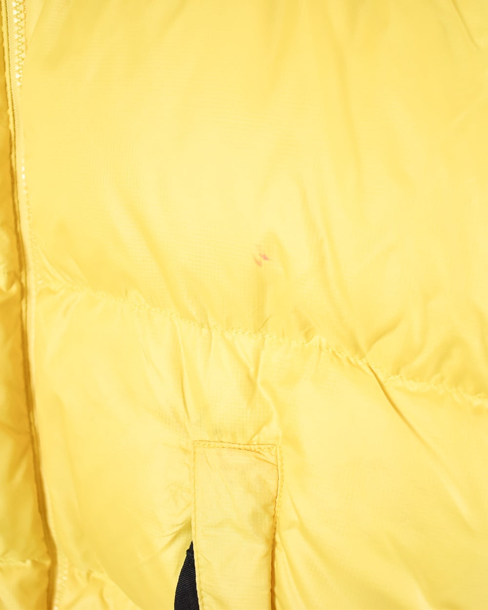 Yellow The North Face Nuptse 700 Down Puffer Jacket - X-Small