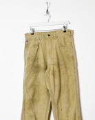 Khaki Carhartt FR Carpenter Jeans - W32 L31