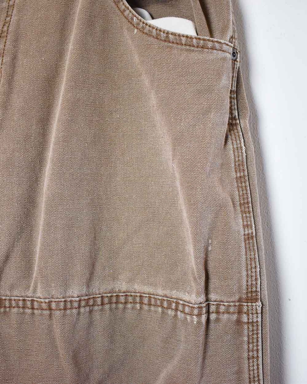 Brown Dickies Double Knee Carpenter Jeans - W36