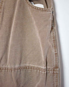 Brown Dickies Double Knee Carpenter Jeans - W36