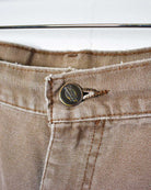 Brown Dickies Double Knee Carpenter Jeans - W36