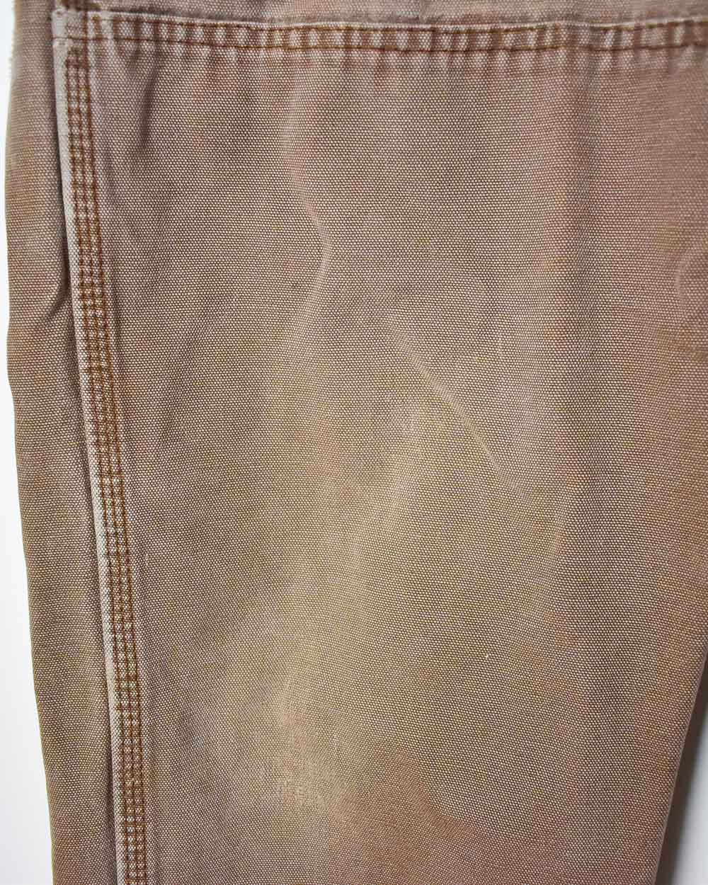 Brown Dickies Double Knee Carpenter Jeans - W36