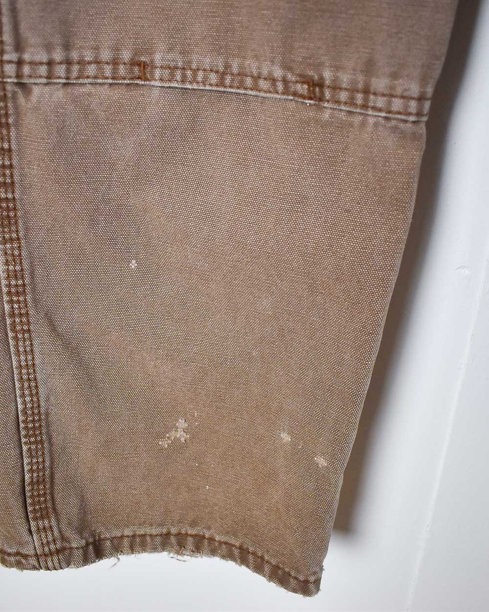 Brown Dickies Double Knee Carpenter Jeans - W36