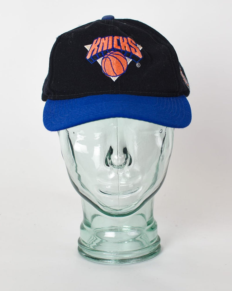 Vintage 90s Black Starter NBA New York Knicks Cap Cotton– Domno Vintage