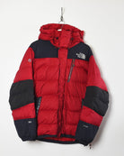 Red The North Face Summit Series HyVent 800 Down Puffer Jacket - Large