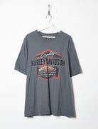 Grey Harley Davidson Quality Motorcycles T-Shirt - X-Large