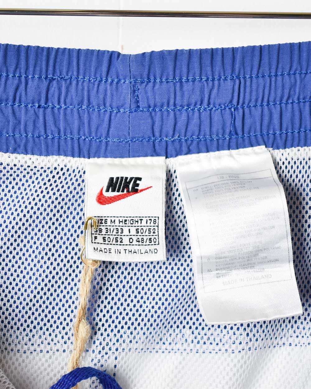 Blue Nike Mesh Shorts - Medium