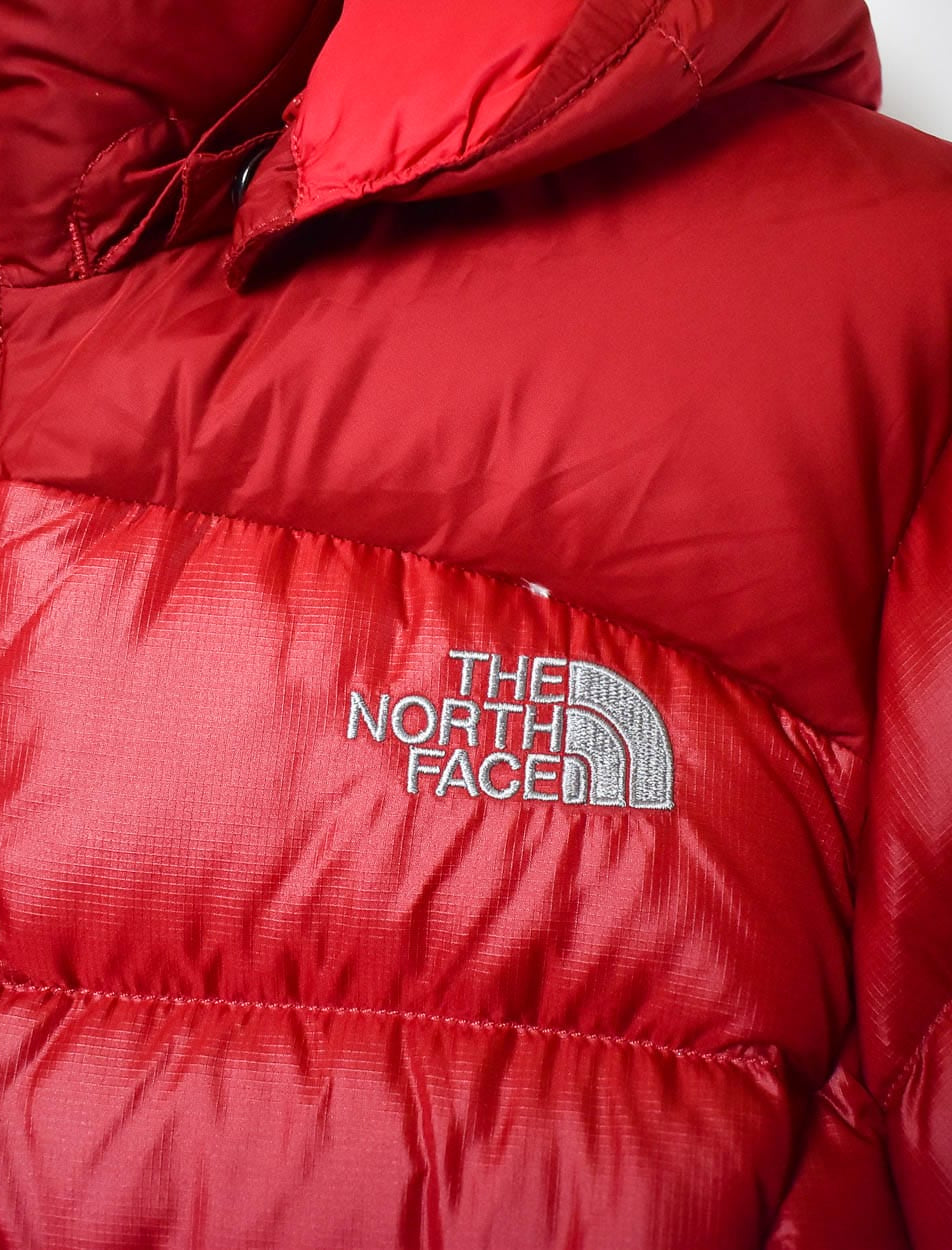 Red The North Face Hooded 700 Down Puffer Jacket - Small Women's