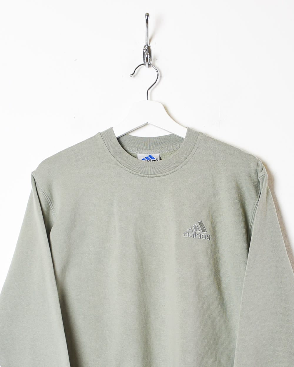 Khaki Adidas Sweatshirt - X-Small