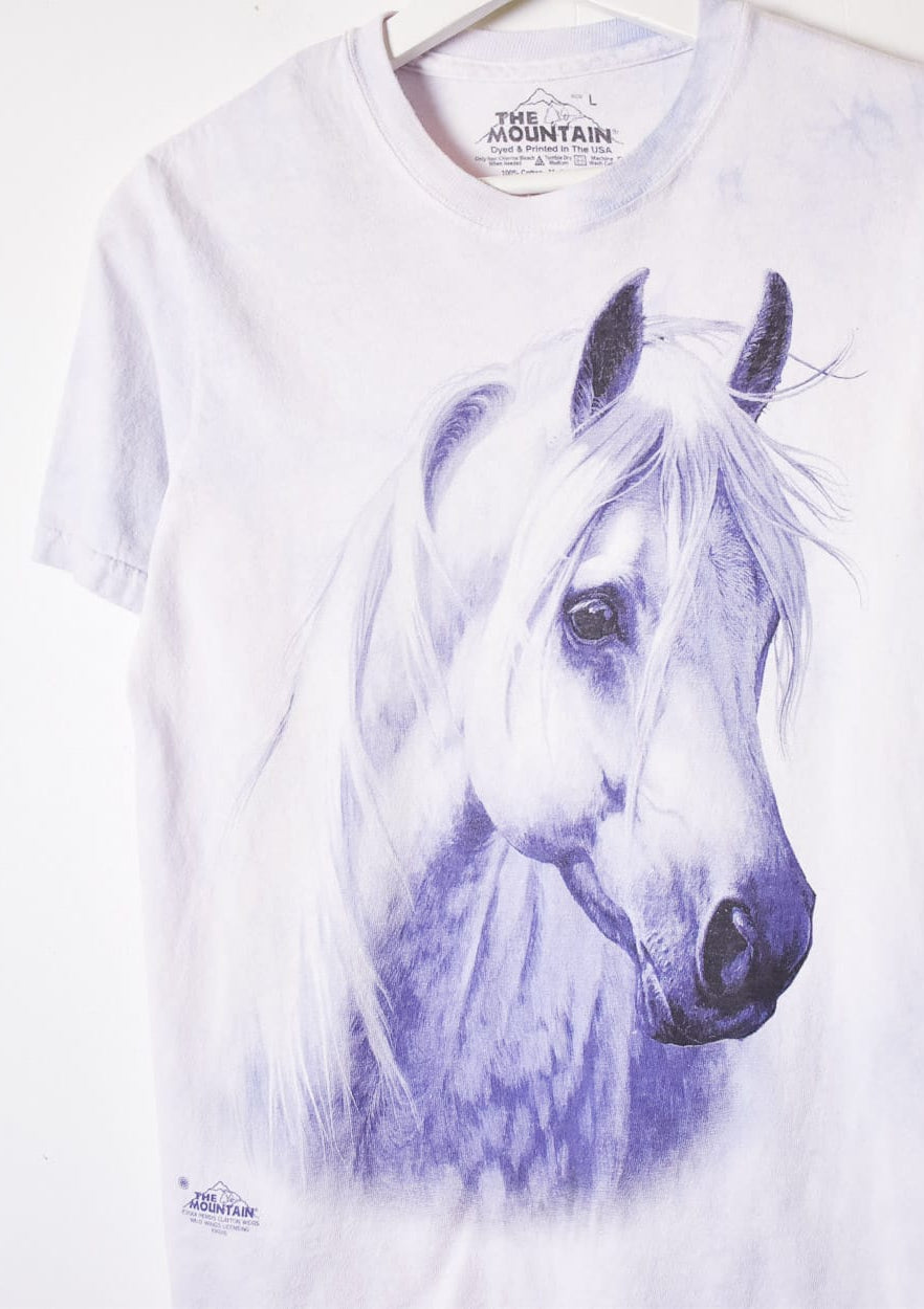 Purple The Mountain Horse T-Shirt - X-Small