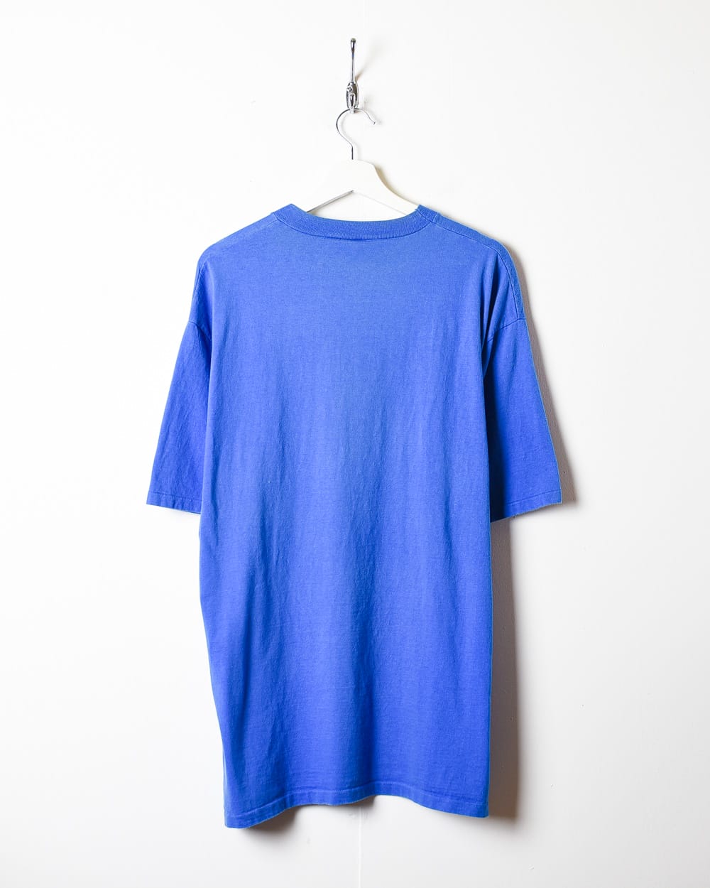 Blue University Of Victoria Vikes Single Stitch T-Shirt - X-Large
