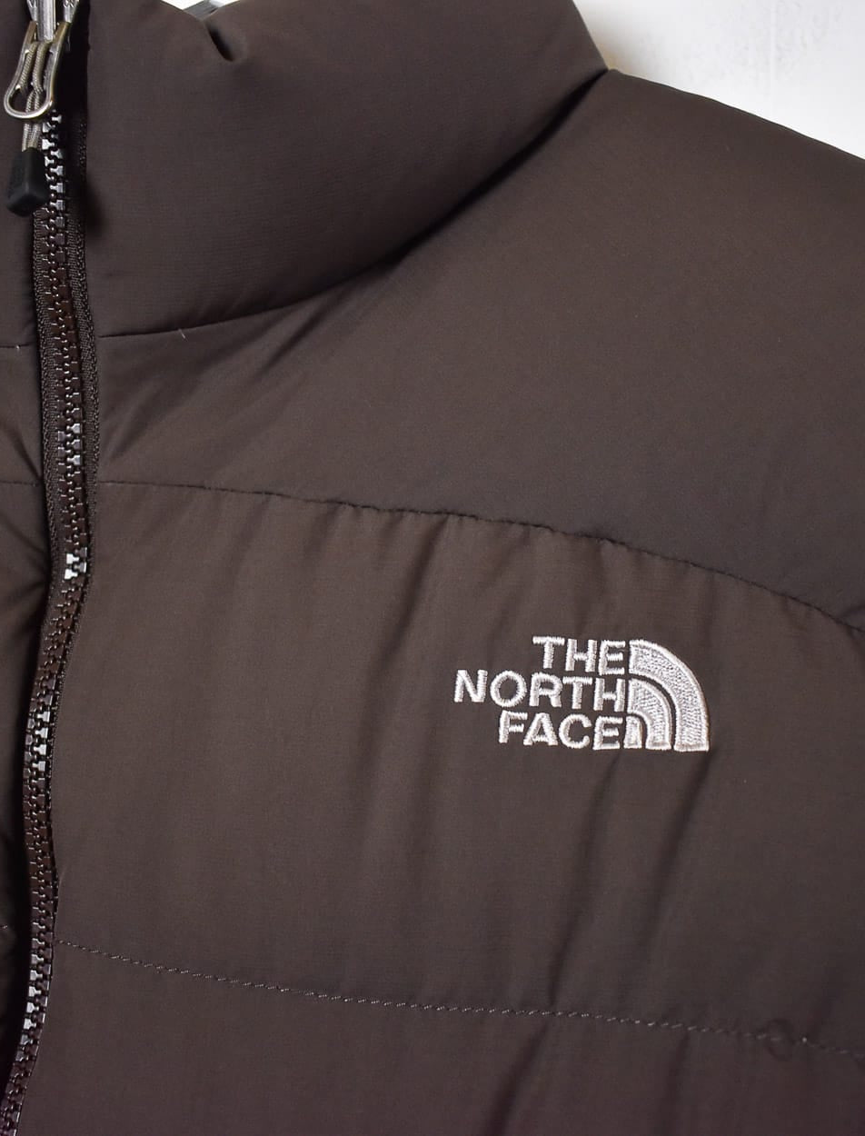 Brown The North Face 700 Down Gilet - Large Women's