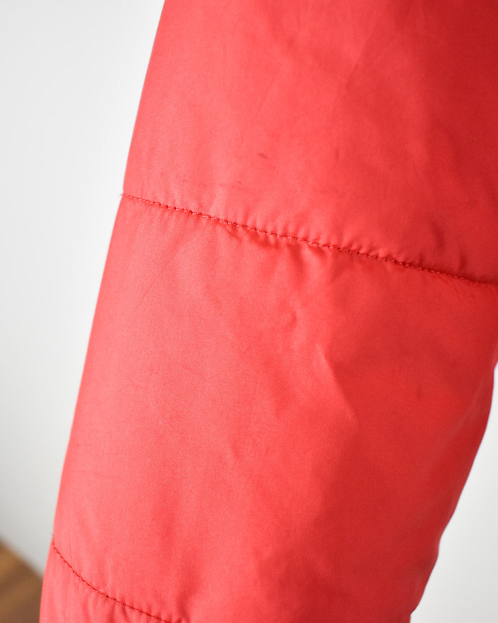 Grey The North Face Reversible Sherpa Fleece Lined Puffer Jacket - Small