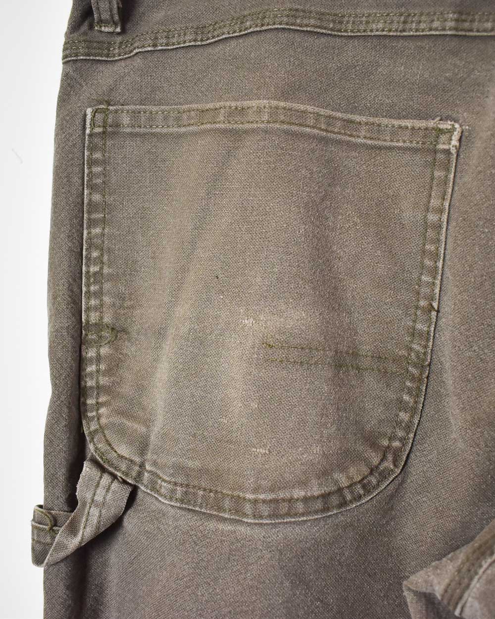 Brown Dickies Distressed Carpenter Jeans - W36 L32