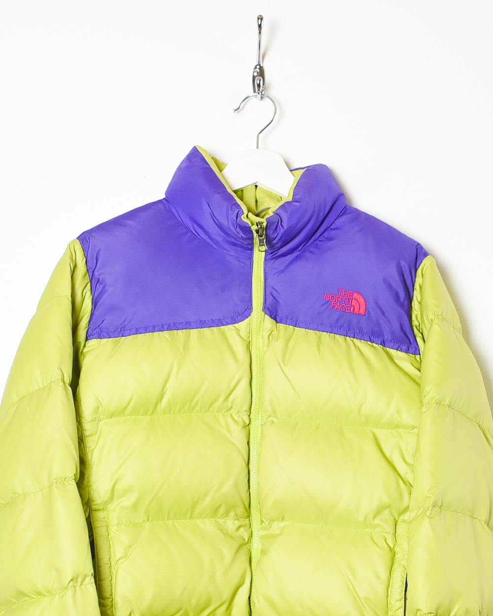 Green The North Face Nuptse 700 Down Puffer Jacket - X-Large Women's