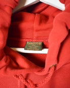 Red Timberland Hoodie - XX-Large