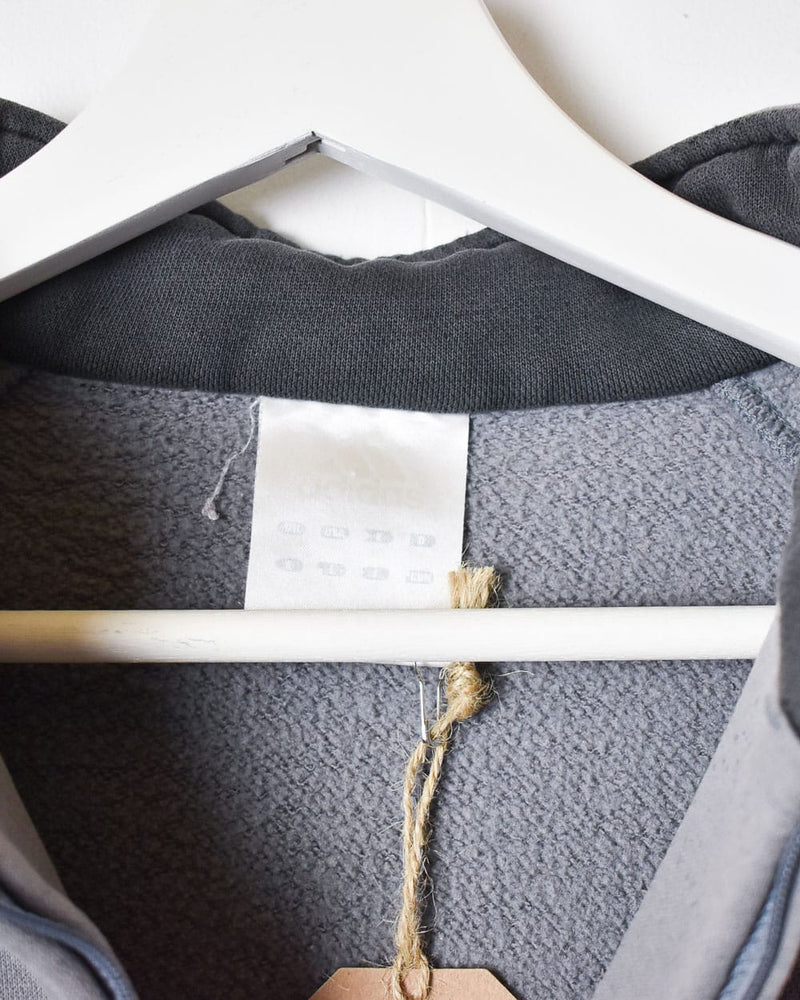 Grey Adidas 1/4 Zip Sweatshirt - Medium