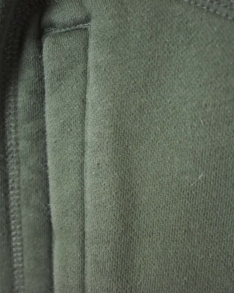 Khaki Nike Zip-Through Sweatshirt - Small