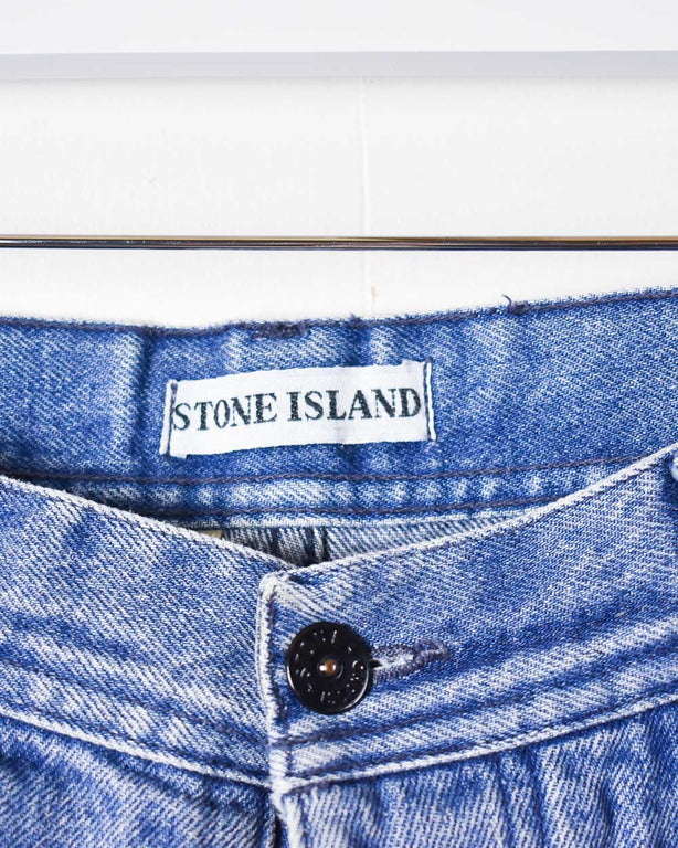 Blue Stone Island Green Label Jeans - W30 L29
